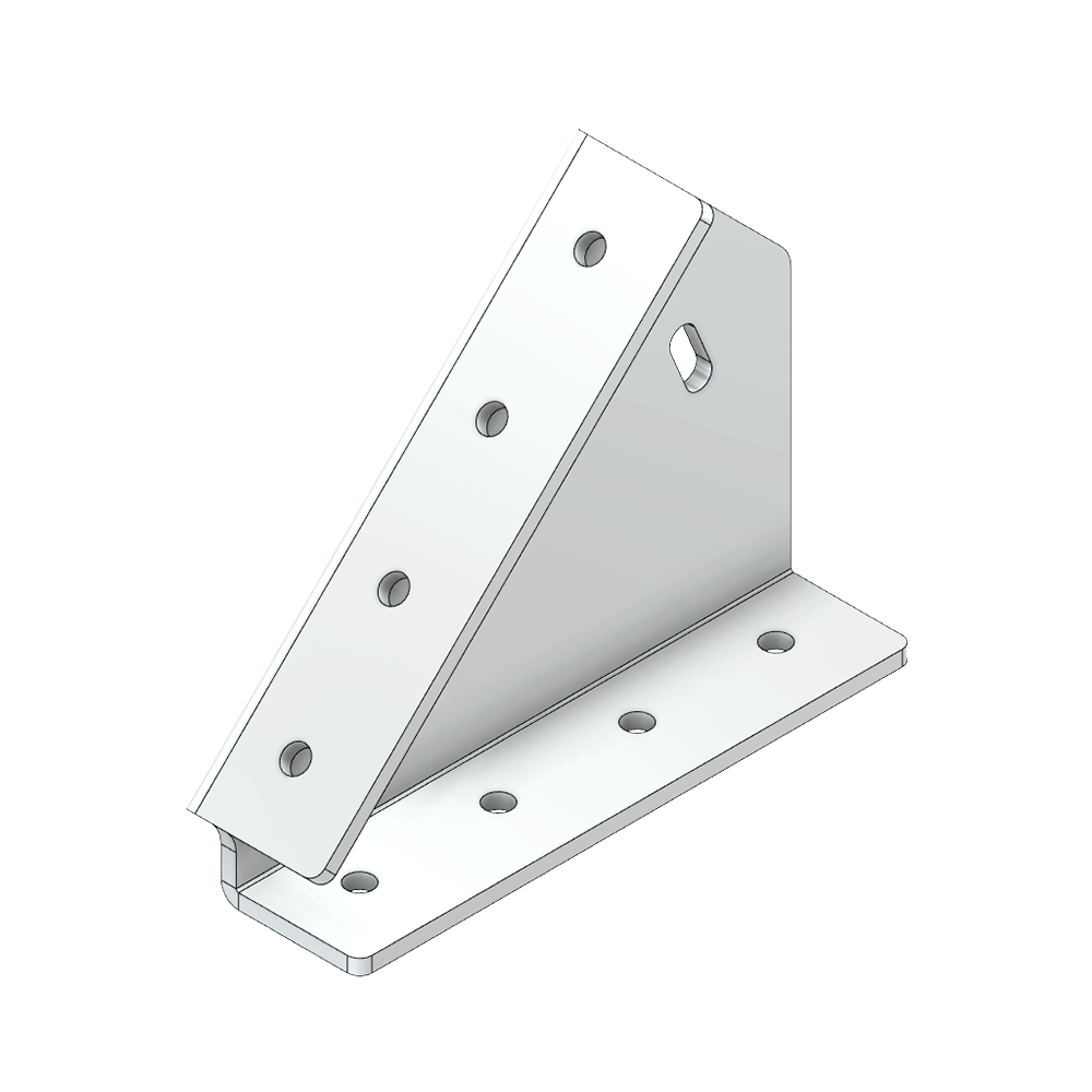 43-445-1 MODULAR SOLUTIONS 45 DEG STAIR CONNECTOR  45 DEG CONNECTION FOR 45MM X 180MM STAIR STRINGER
